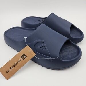 Quiksilver Men's Size 12 Slides Blue‎ Cloudbreak Cloud Break Sandals Shoes New
